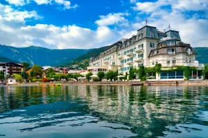 Relájese a orillas del lago Zell