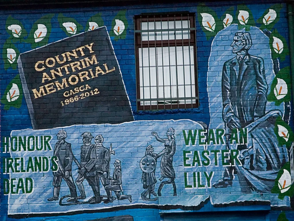 Murales políticos Historia de Belfast