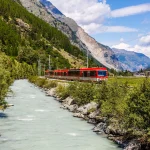 salite sull'espresso panoramico del Gottardo