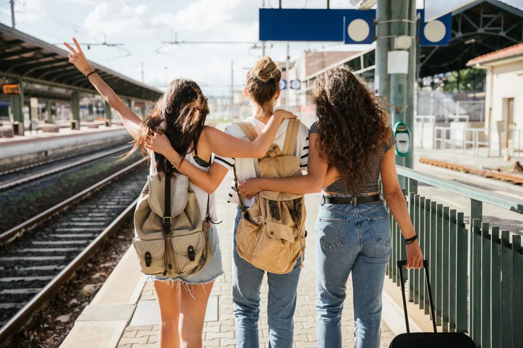 women train station